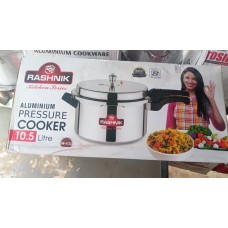 Rashnik Aluminum Pressure Cooker - 10.5 Litre capacity