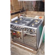 NEXUS 6 Burners & Double Oven Standing Cooker